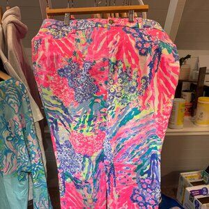 Lilly Pulitzer Print Pants